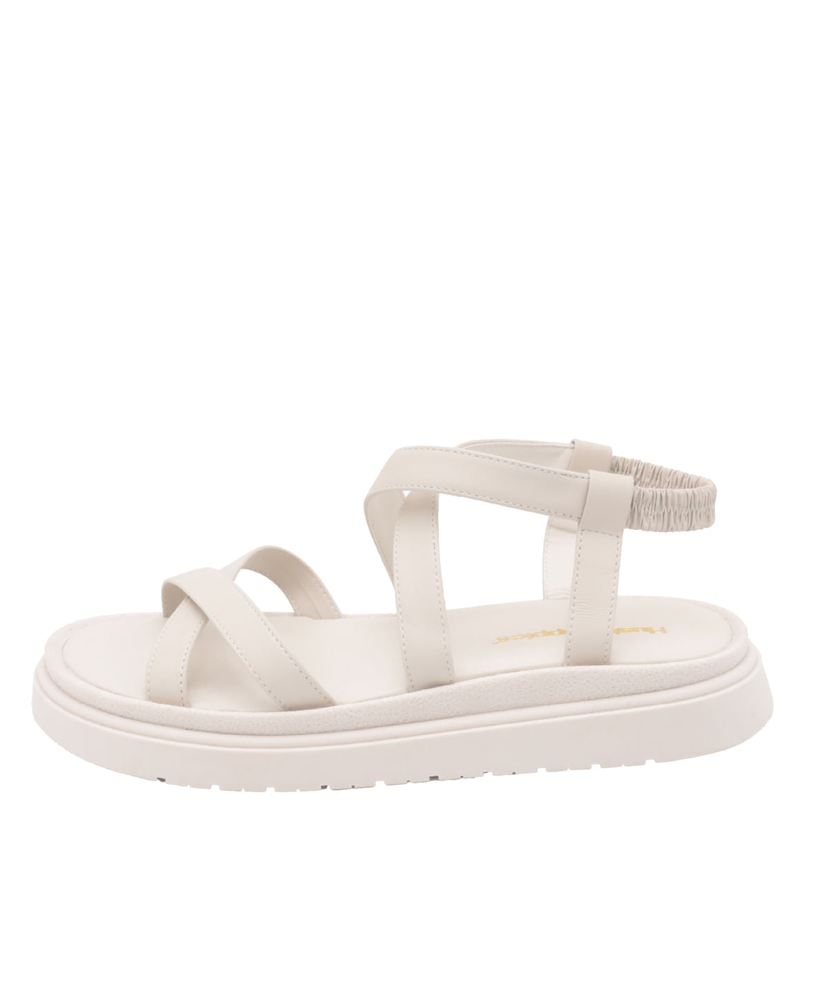 Sandalia Cuero Victoria Blanca para Mujer Hush Puppies 4