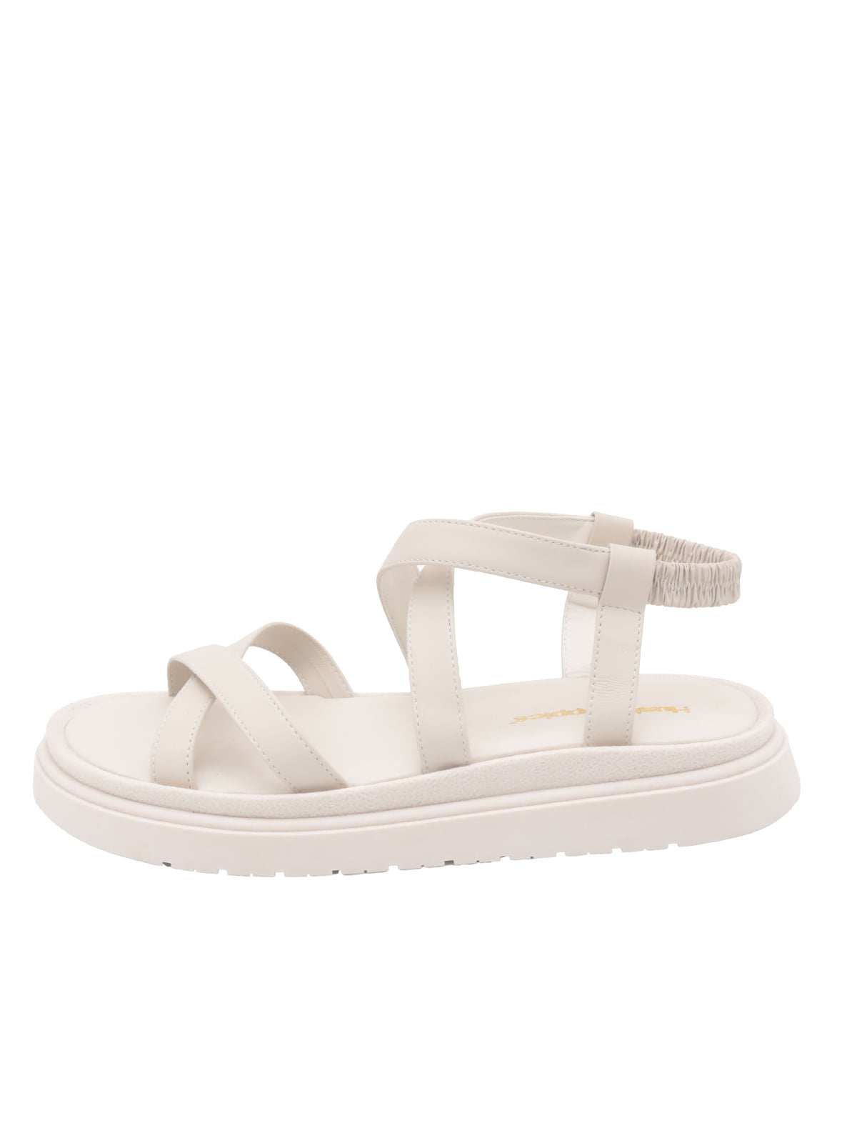 Sandalia Cuero Victoria Blanca para Mujer Hush Puppies 4