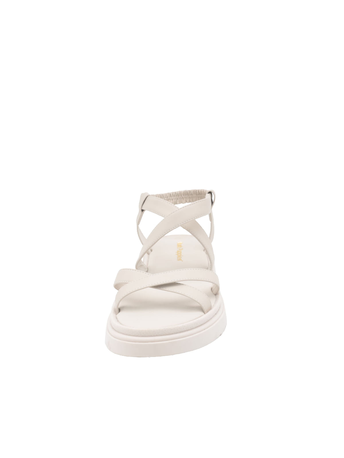 Sandalia Cuero Victoria Blanca para Mujer Hush Puppies 5