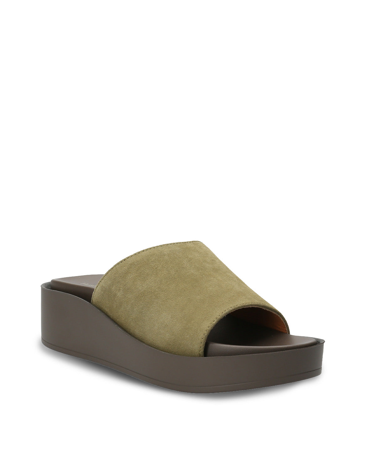 Sandalia Cuero Depp Verde para Mujer Hush Puppies 1