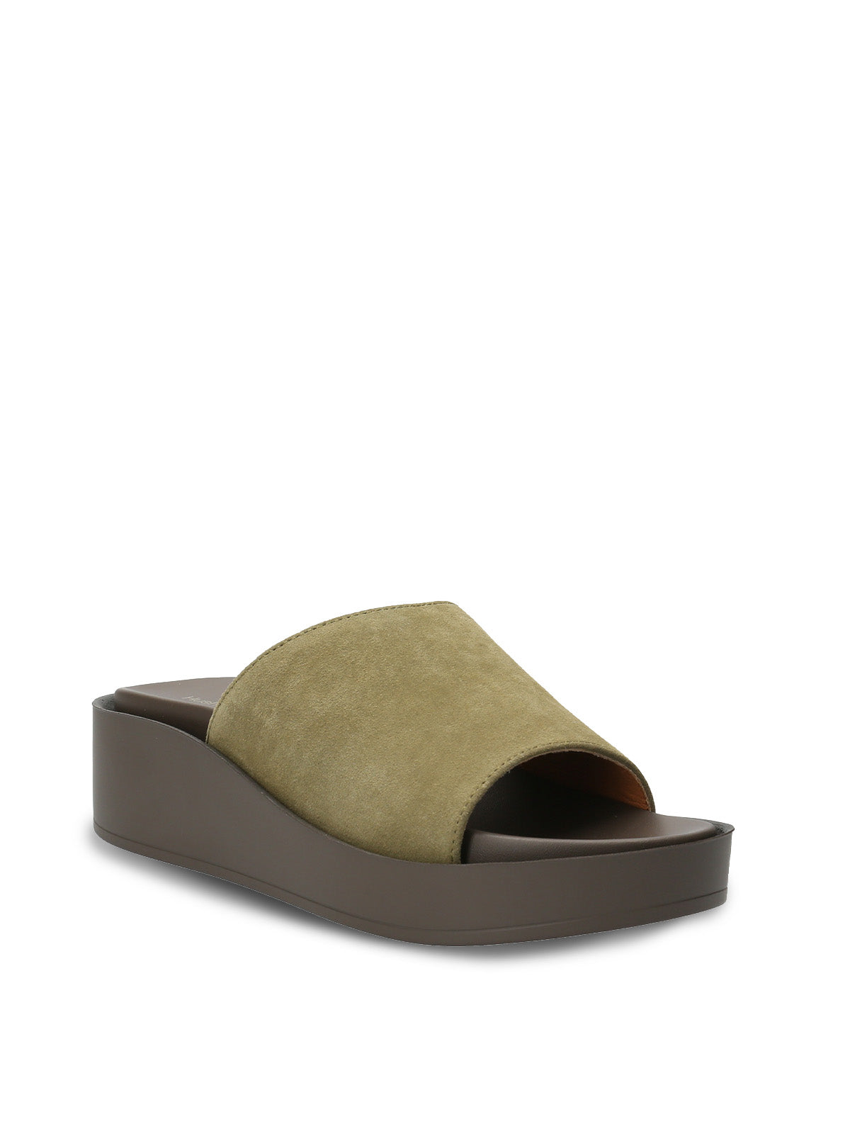 Sandalia Cuero Depp Verde para Mujer Hush Puppies 1