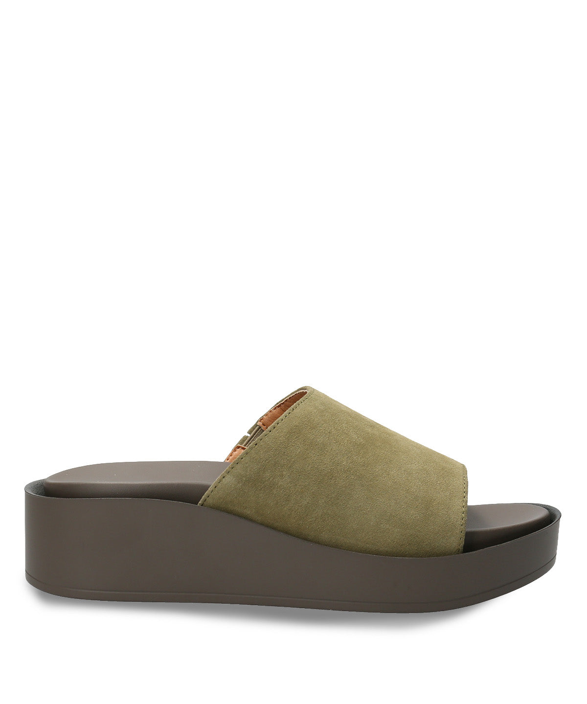 Sandalia Cuero Depp Verde para Mujer Hush Puppies 2