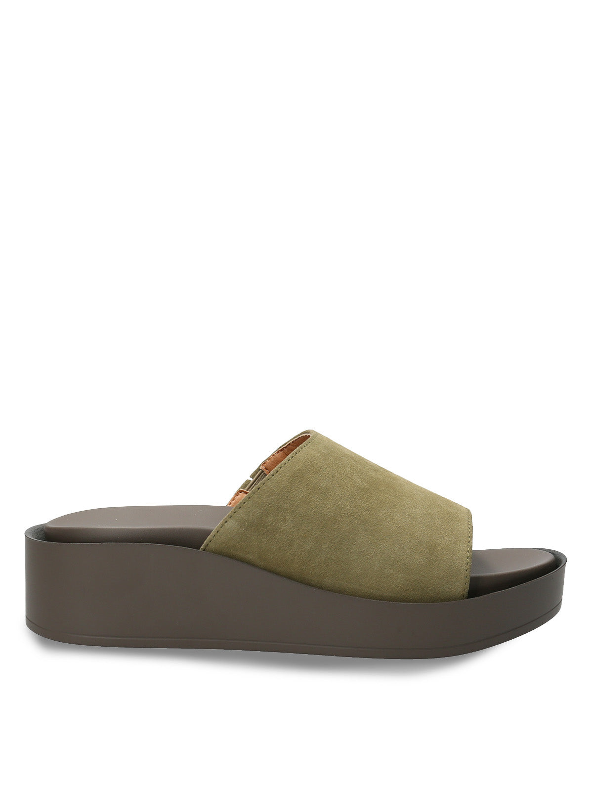 Sandalia Cuero Depp Verde para Mujer Hush Puppies 2