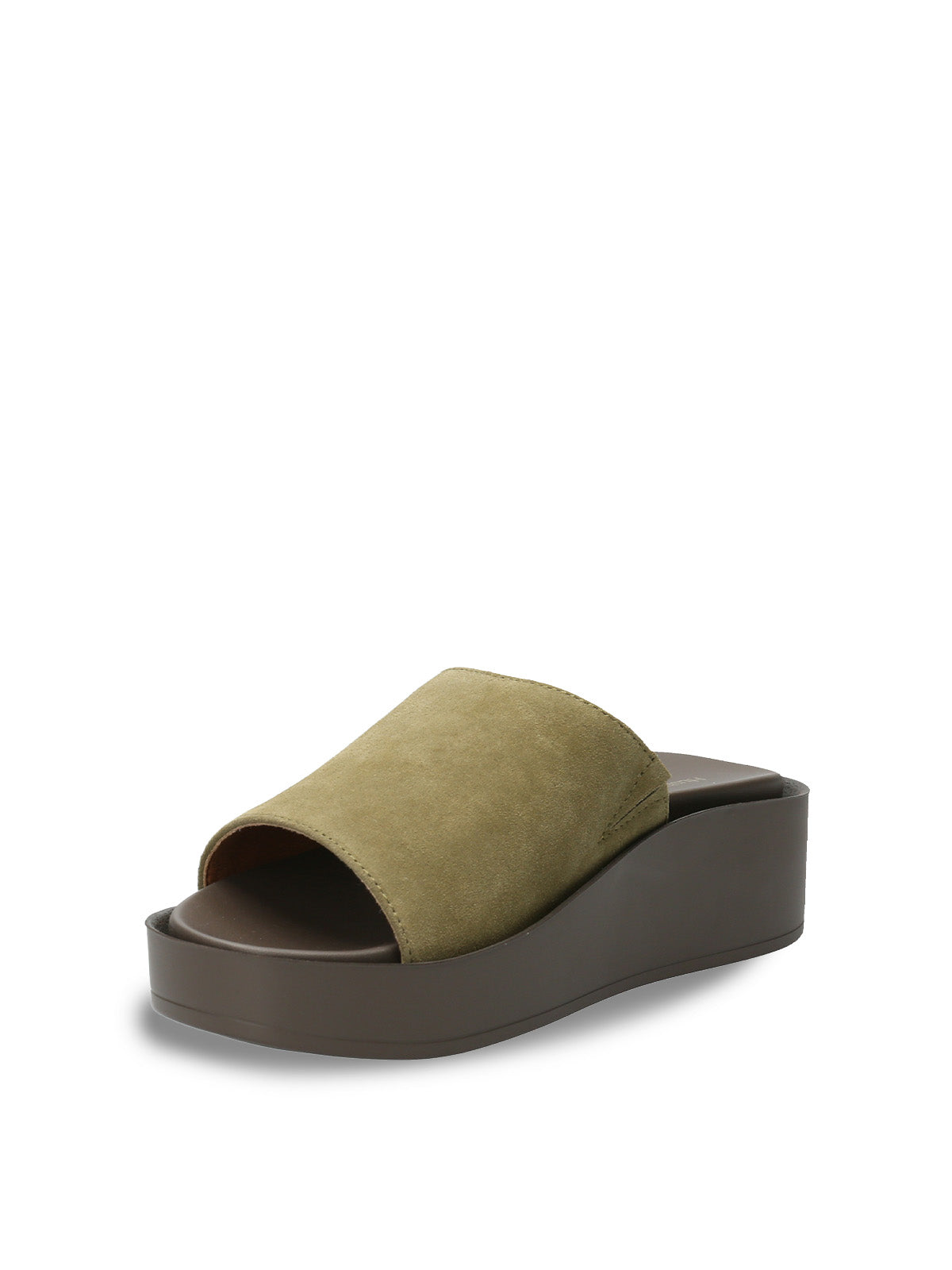 Sandalia Cuero Depp Verde para Mujer Hush Puppies 4