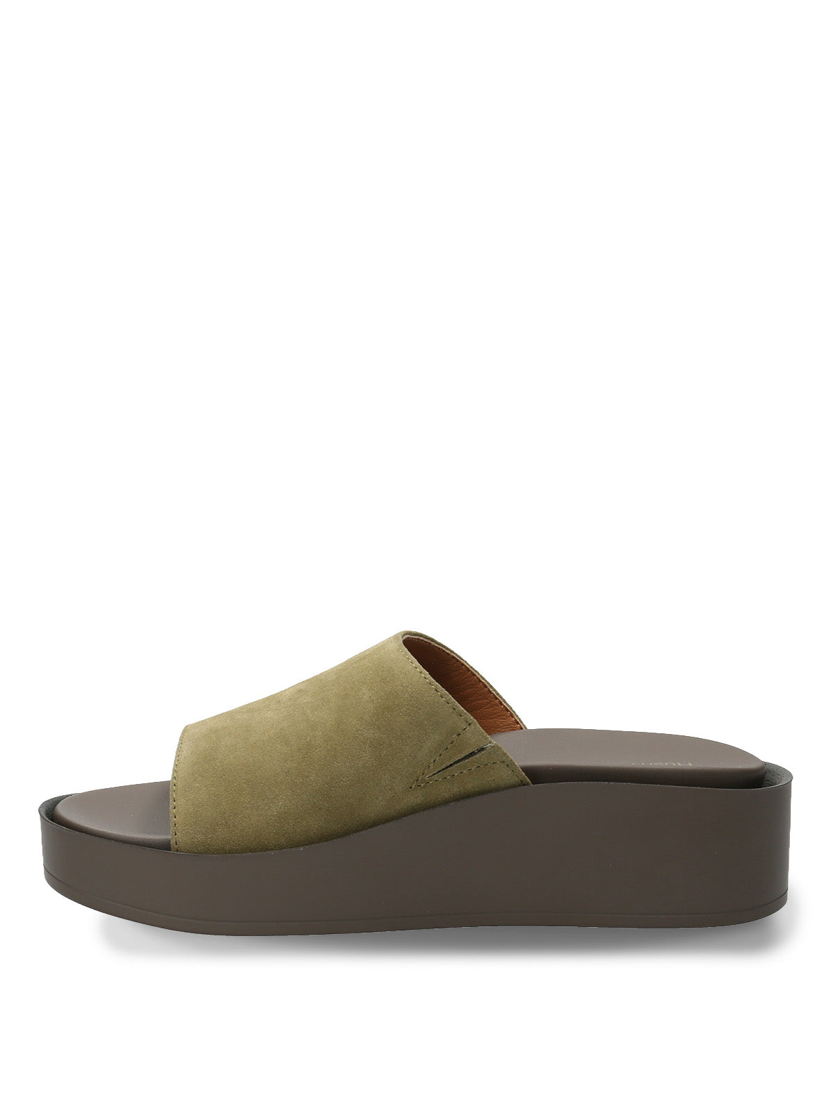 Sandalia Cuero Depp Verde para Mujer Hush Puppies 5