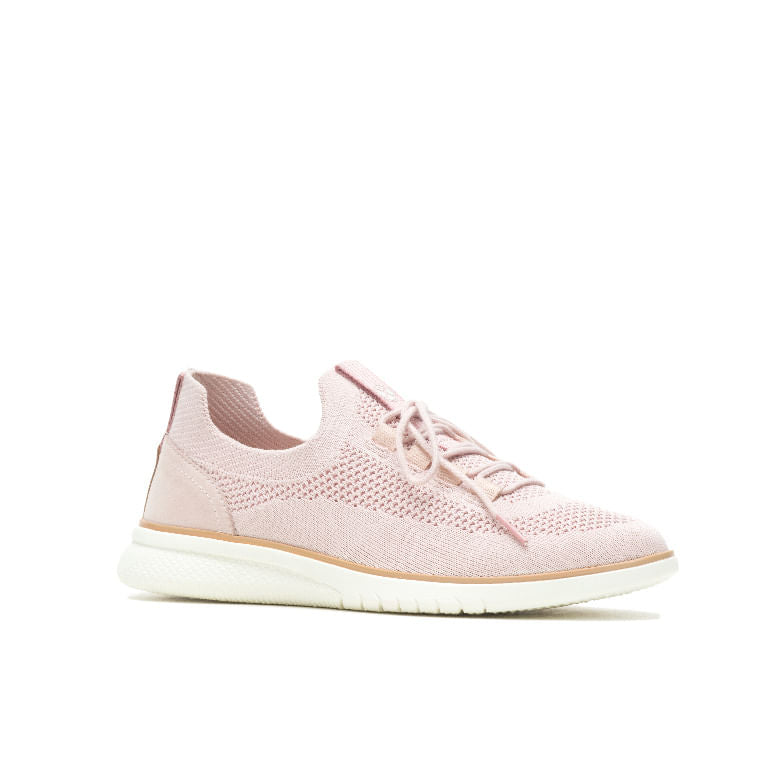 Zapato Casual Advance Knit Laceup -Pink 2