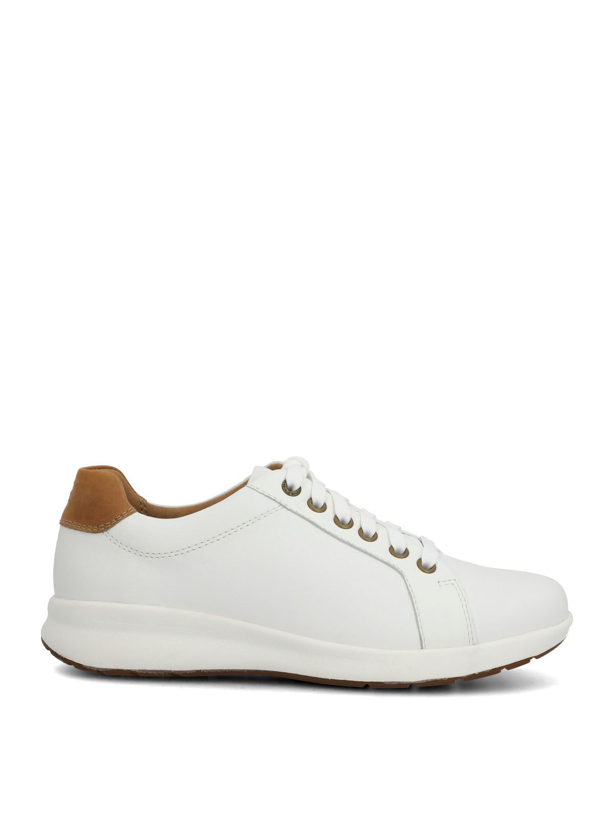 Zapatilla Cuero Mujer Spinal Laceup Blanco 1