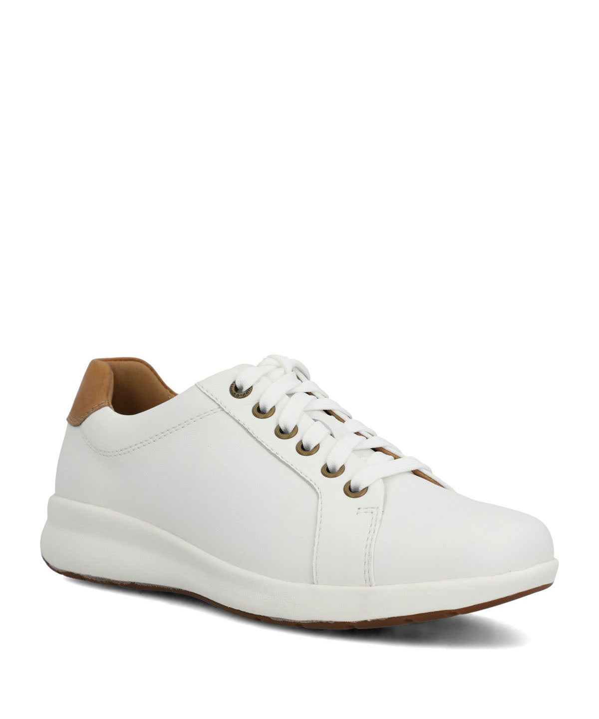 Zapatilla Cuero Mujer Spinal Laceup Blanco 2