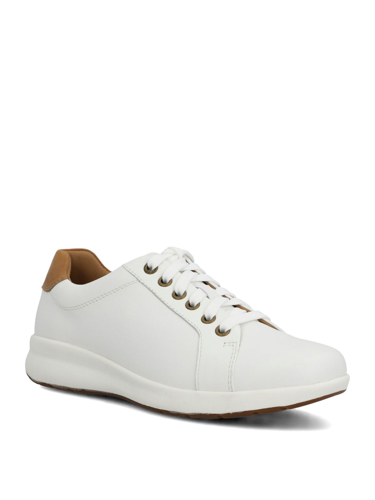 Zapatilla Cuero Mujer Spinal Laceup Blanco 2