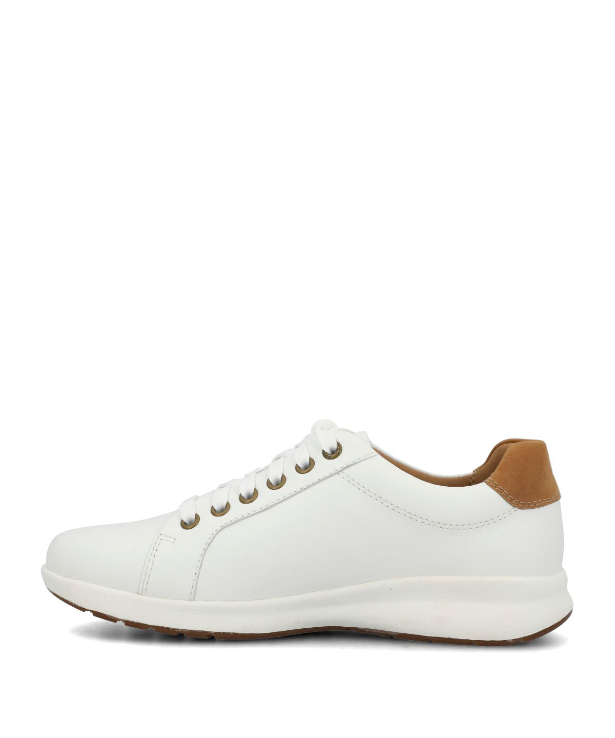 Zapatilla Cuero Mujer Spinal Laceup Blanco 4