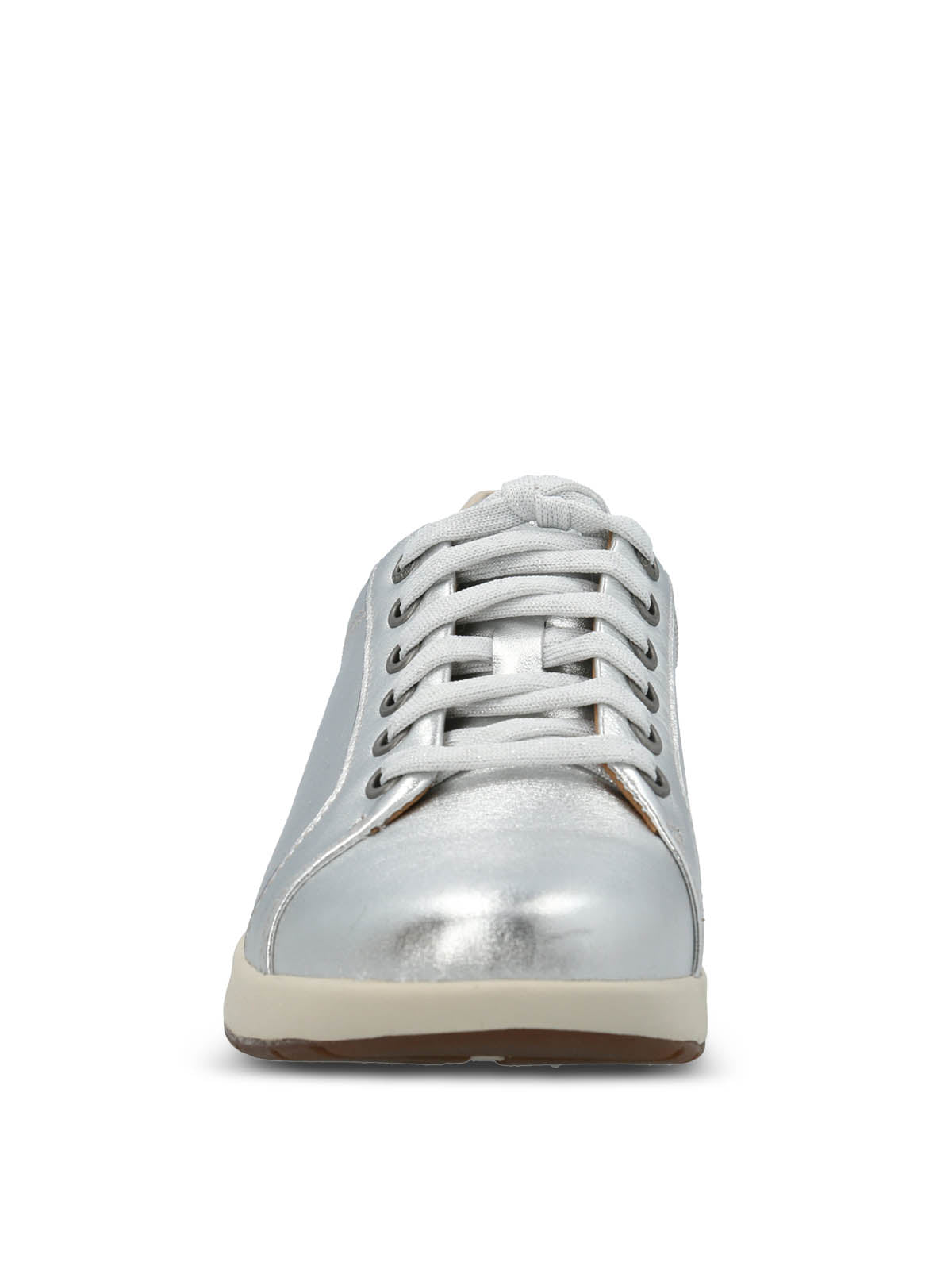 Zapatilla Cuero Mujer Spinal Laceup Metalizada Hush Puppies 3