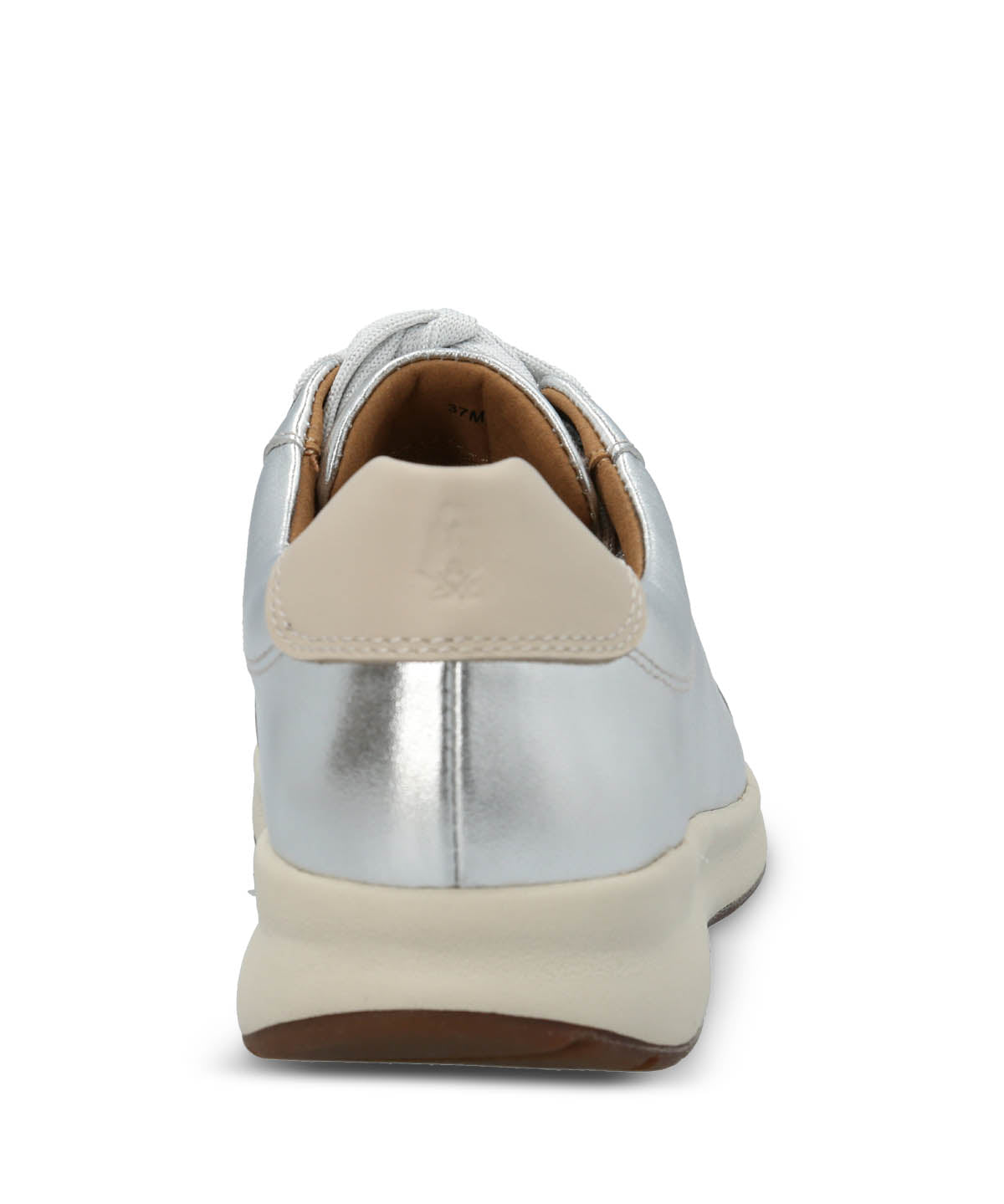 Zapatilla Cuero Mujer Spinal Laceup Metalizada Hush Puppies 6