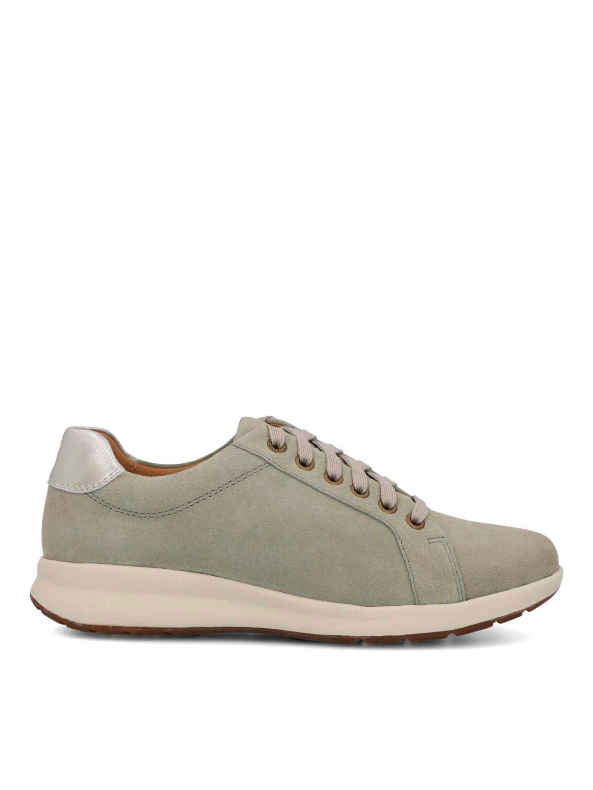Zapatilla Cuero Mujer Spinal Laceup Gris 2