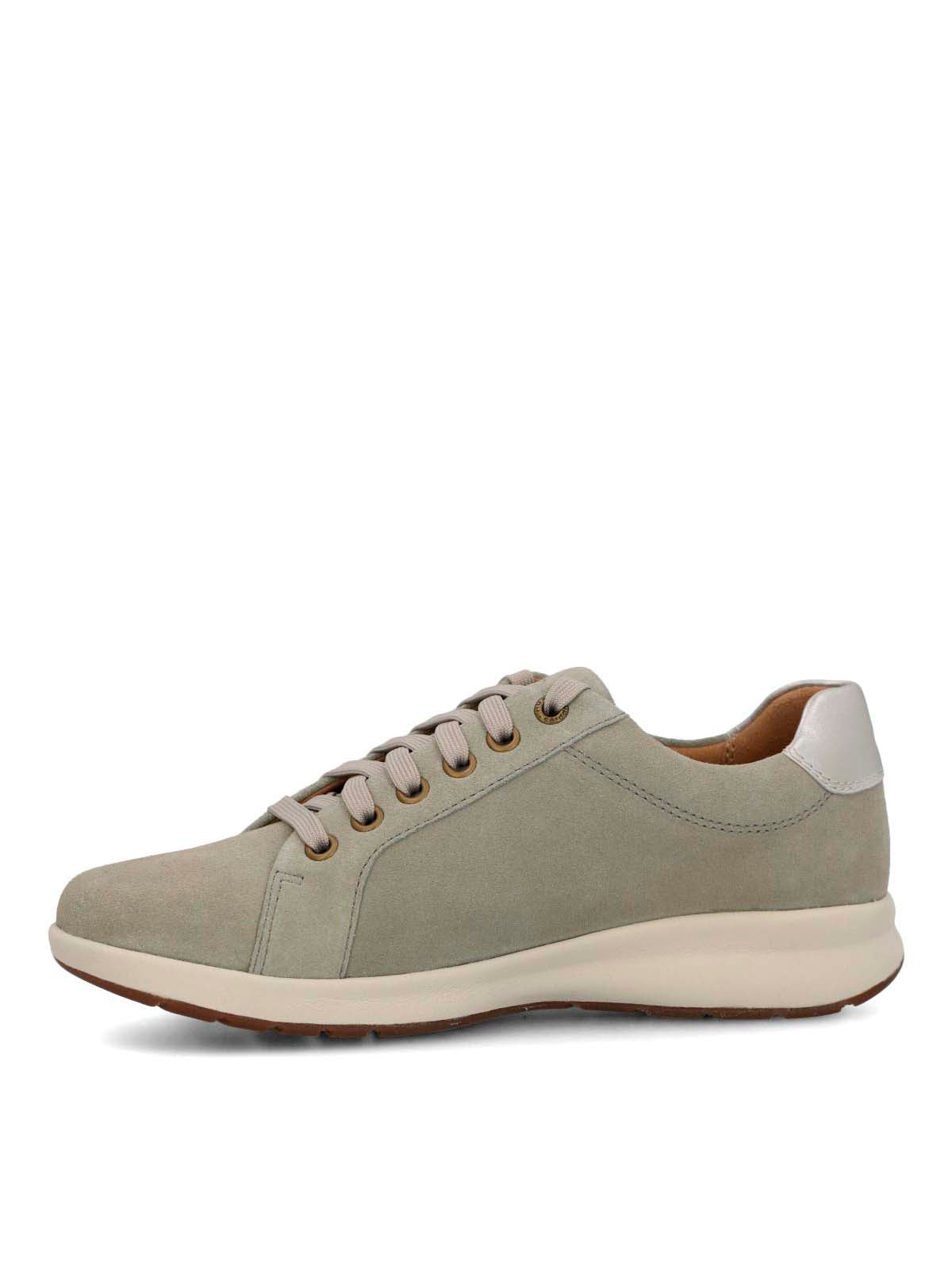 Zapatilla Cuero Mujer Spinal Laceup Gris 5