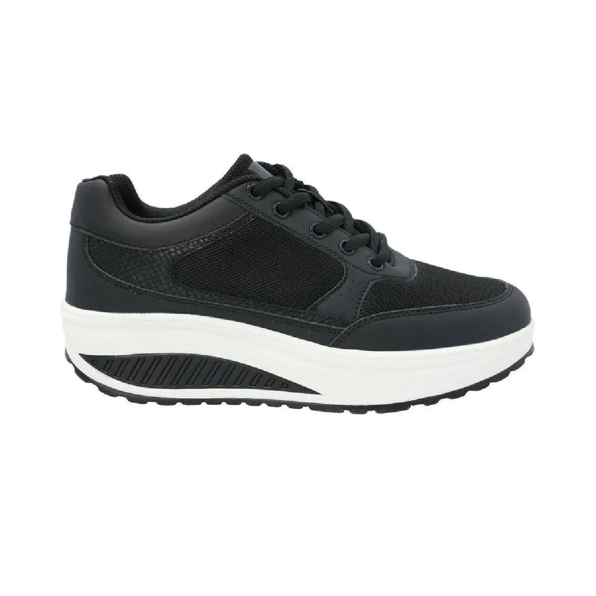 Zapatilla Coral Para Mujer Negra 1