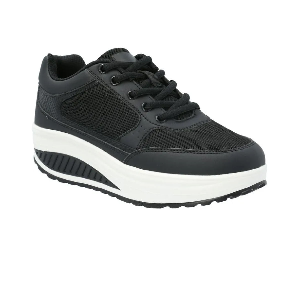 Zapatilla Coral Para Mujer Negra 2