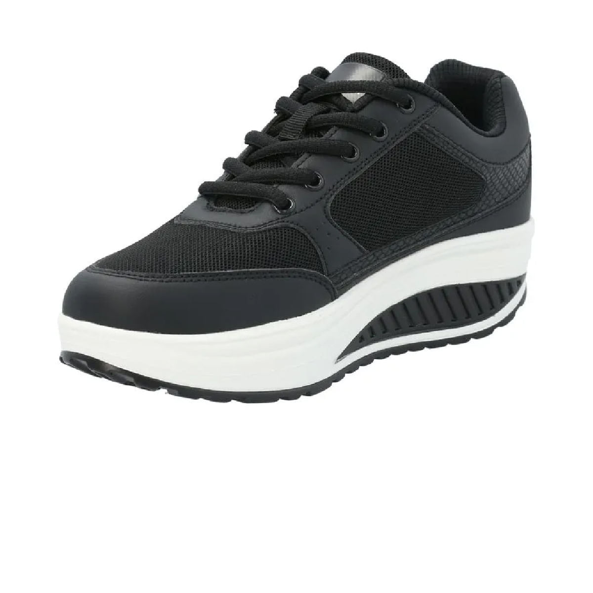 Zapatilla Coral Para Mujer Negra 4