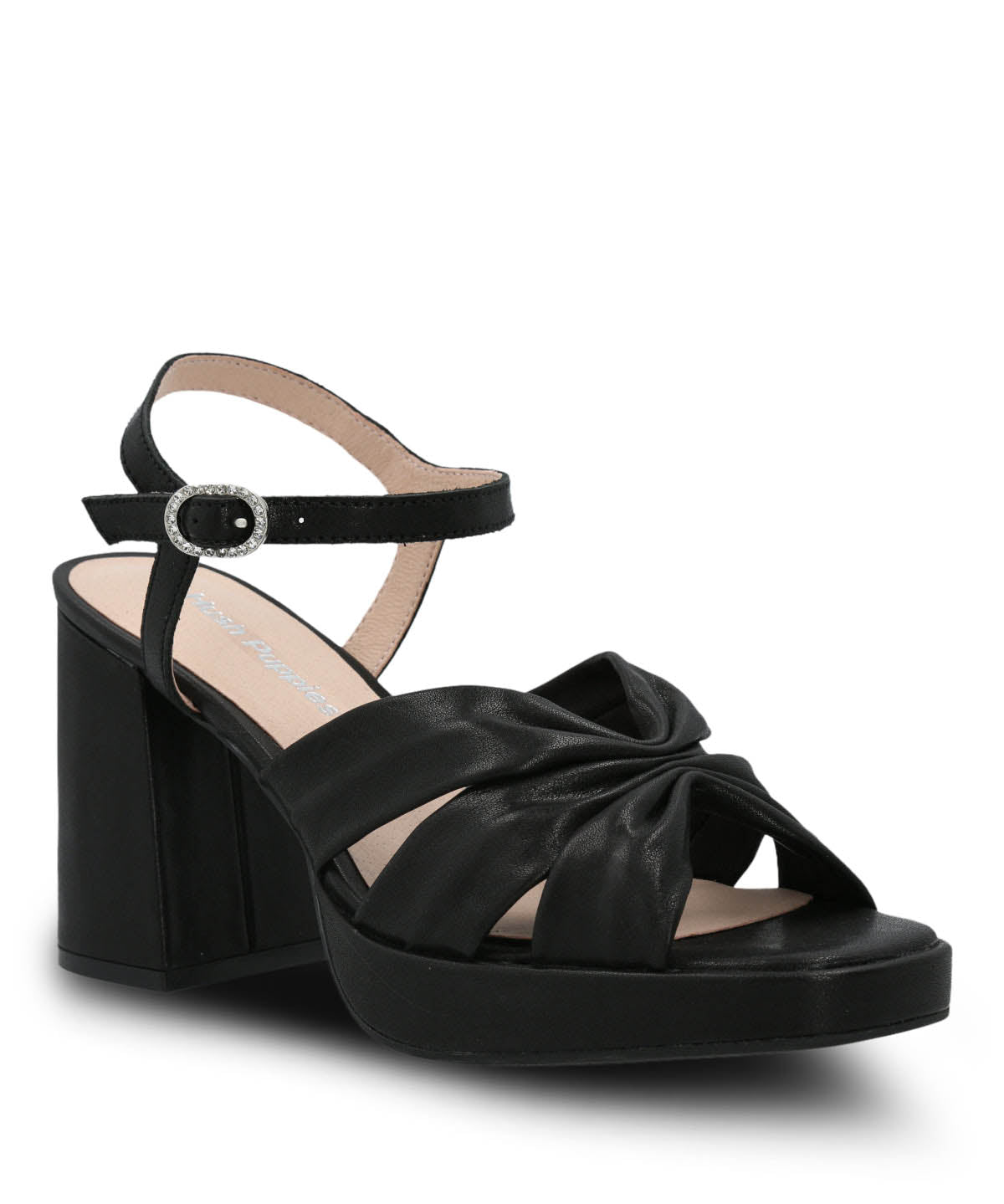 Sandalia para Mujer Berflote Negra Hush Puppies 1