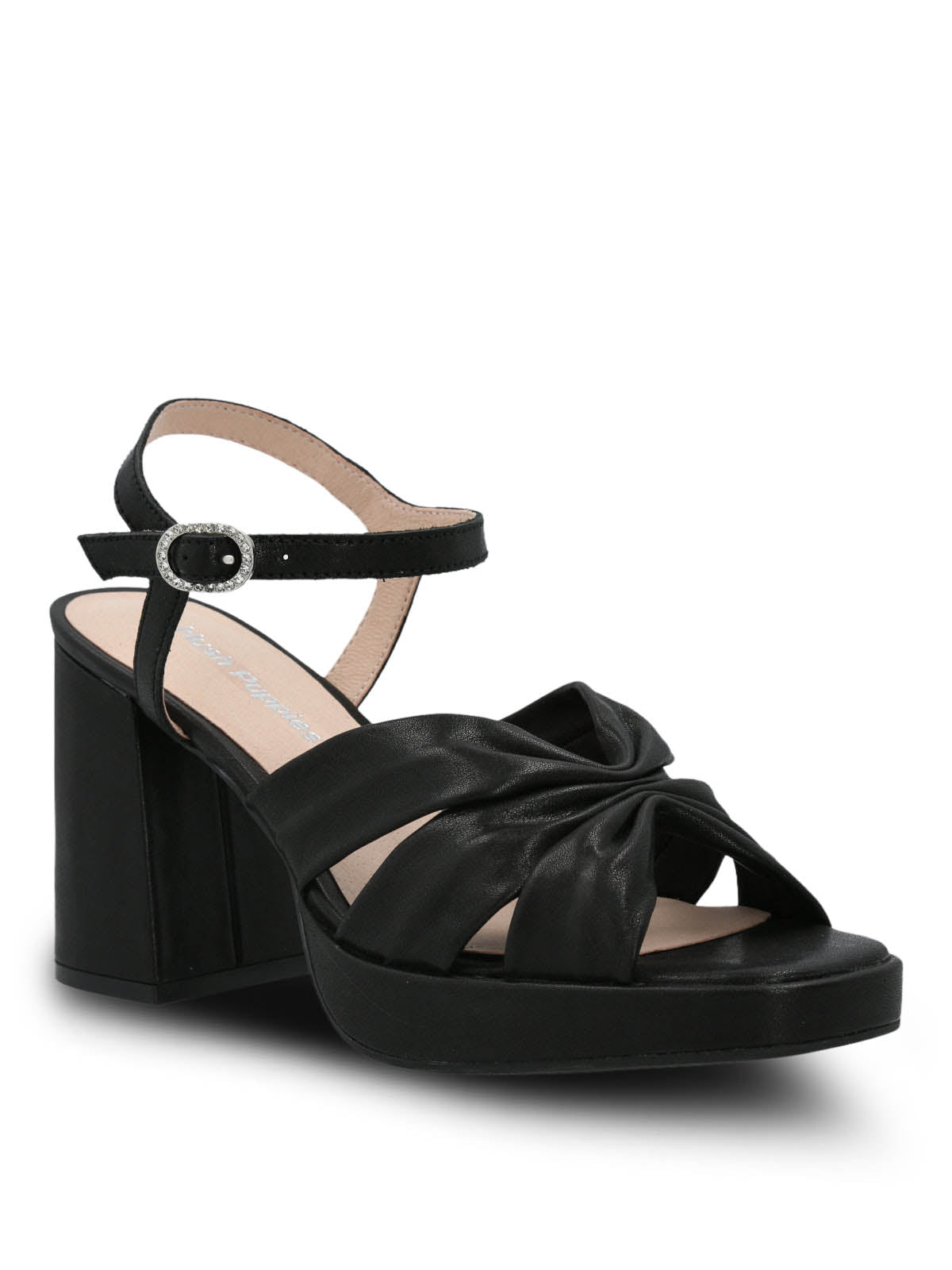 Sandalia para Mujer Berflote Negra Hush Puppies 1