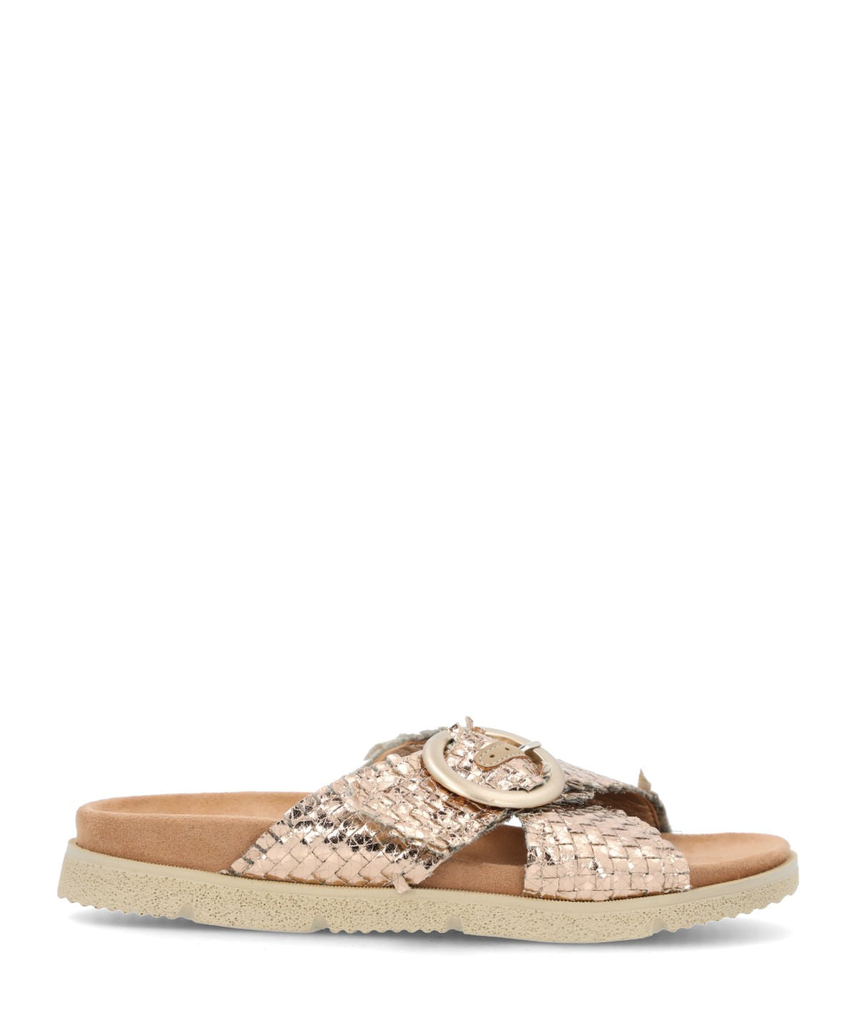 Sandalia Livan Dorada para Mujer Hush Puppies 1