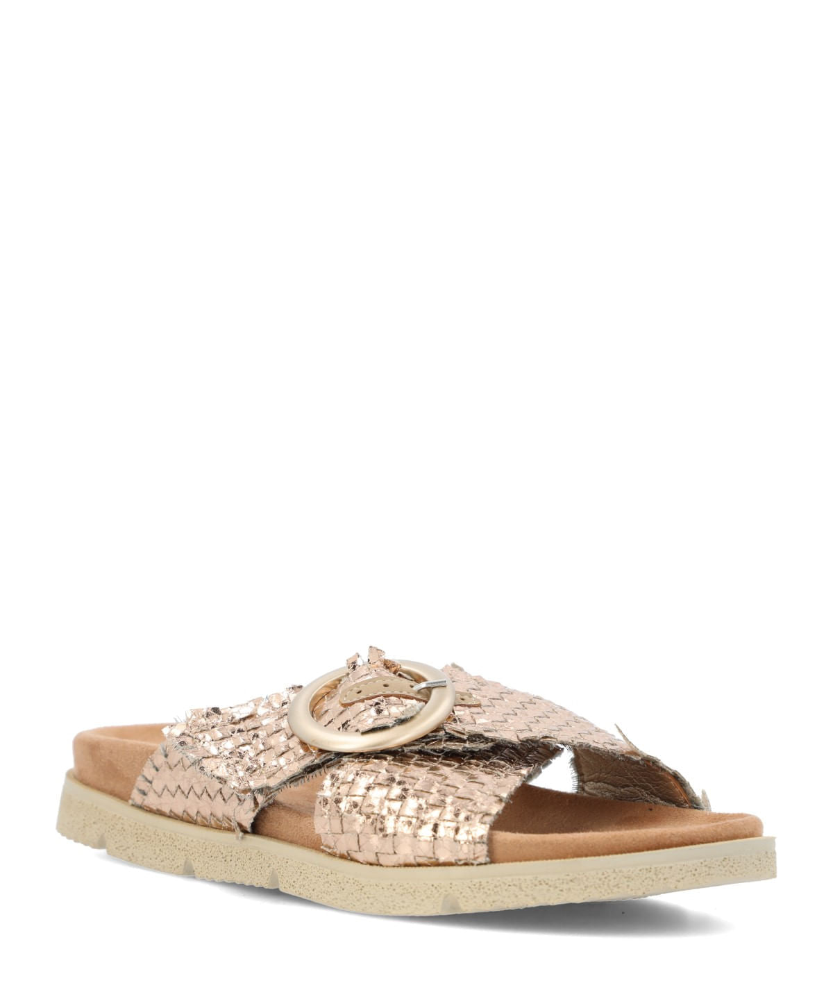 Sandalia Livan Dorada para Mujer Hush Puppies 2