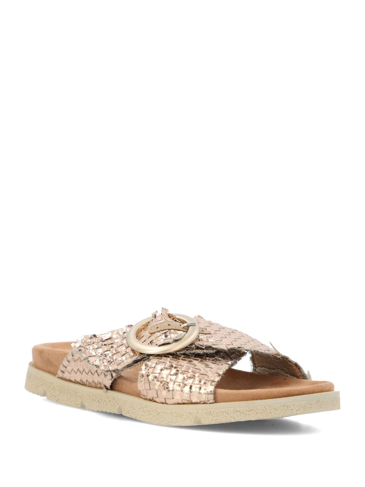 Sandalia Livan Dorada para Mujer Hush Puppies 2