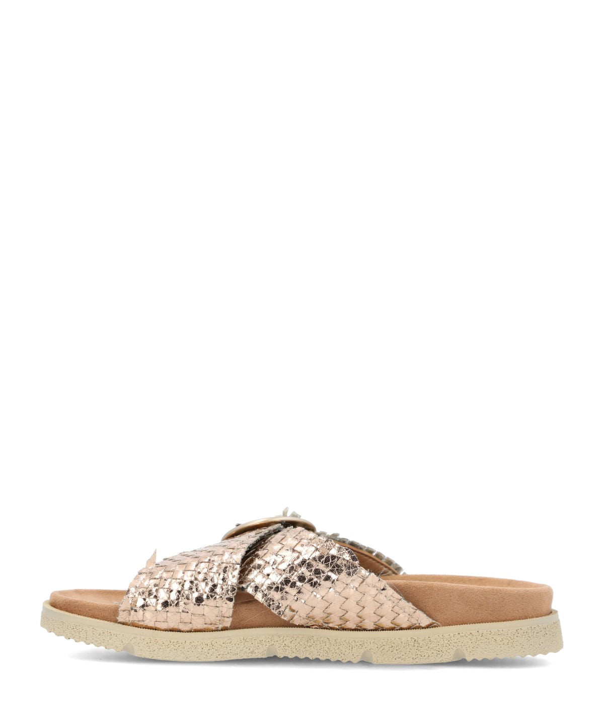 Sandalia Livan Dorada para Mujer Hush Puppies 4