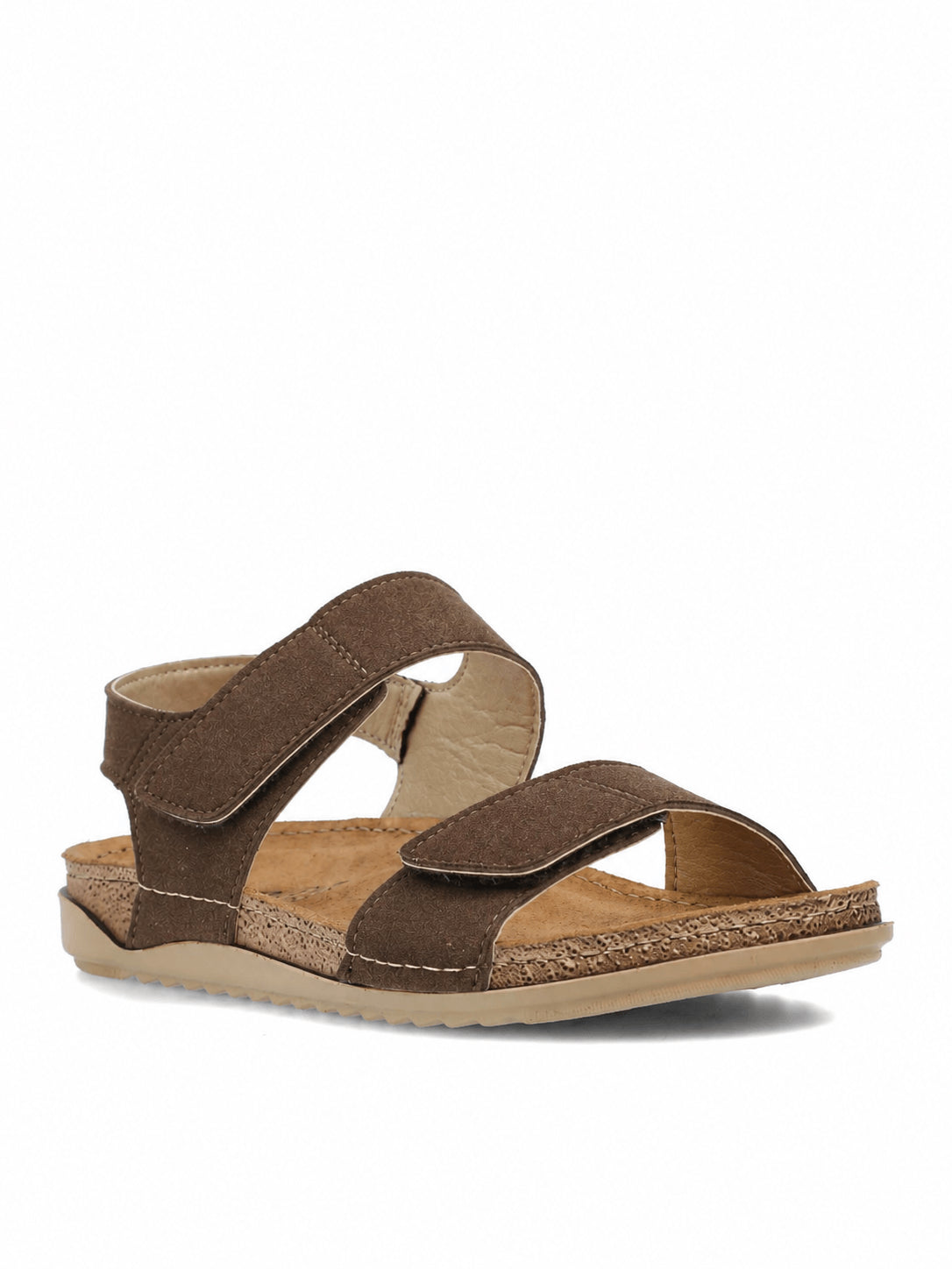 Sandalia Evana Café para Mujer Hush Puppies 2