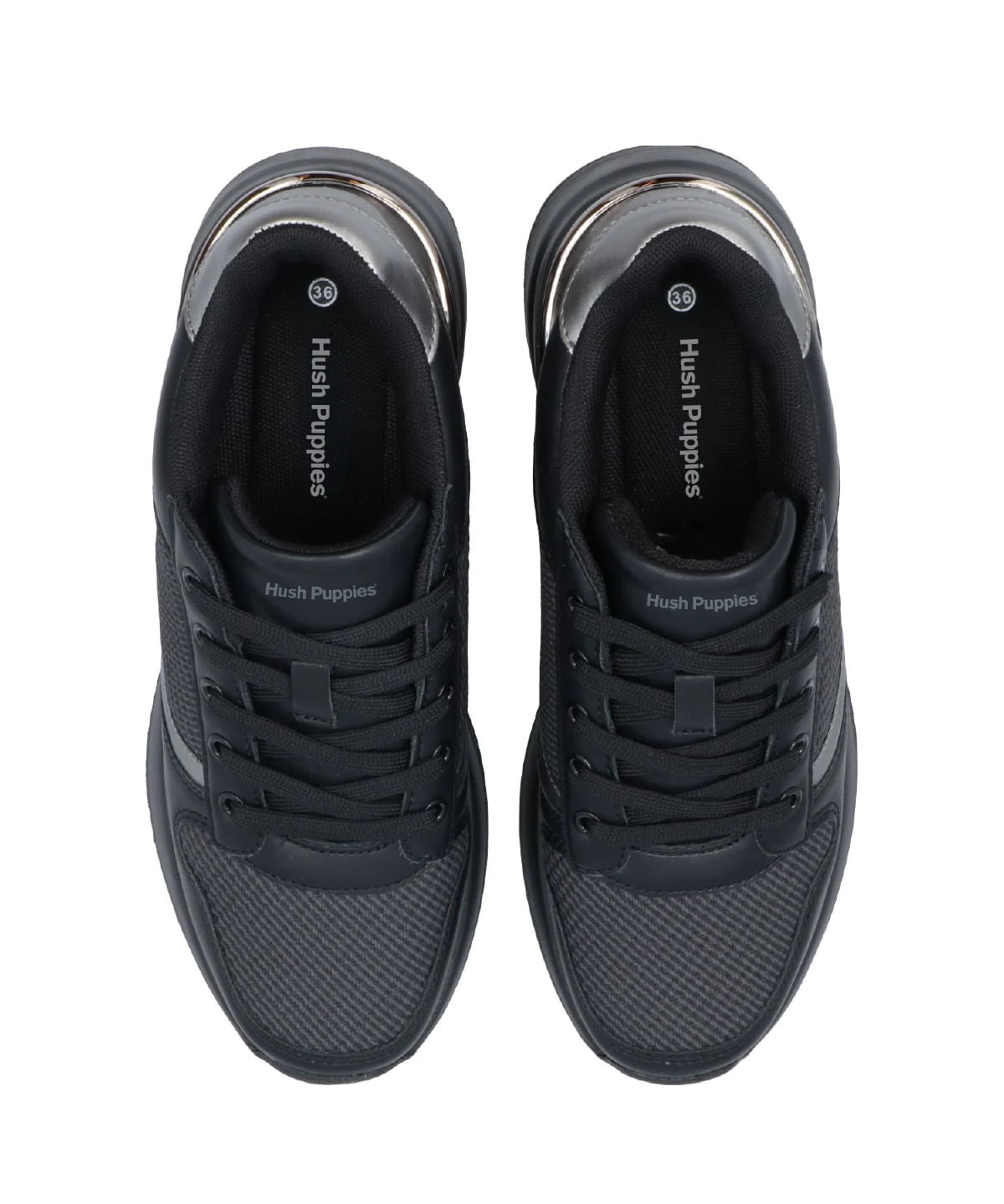 Zapatilla Girasol Negra para Mujer Hush Puppies 6