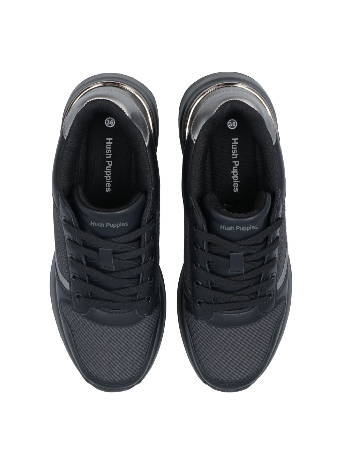 Zapatilla Girasol Negra para Mujer Hush Puppies 6