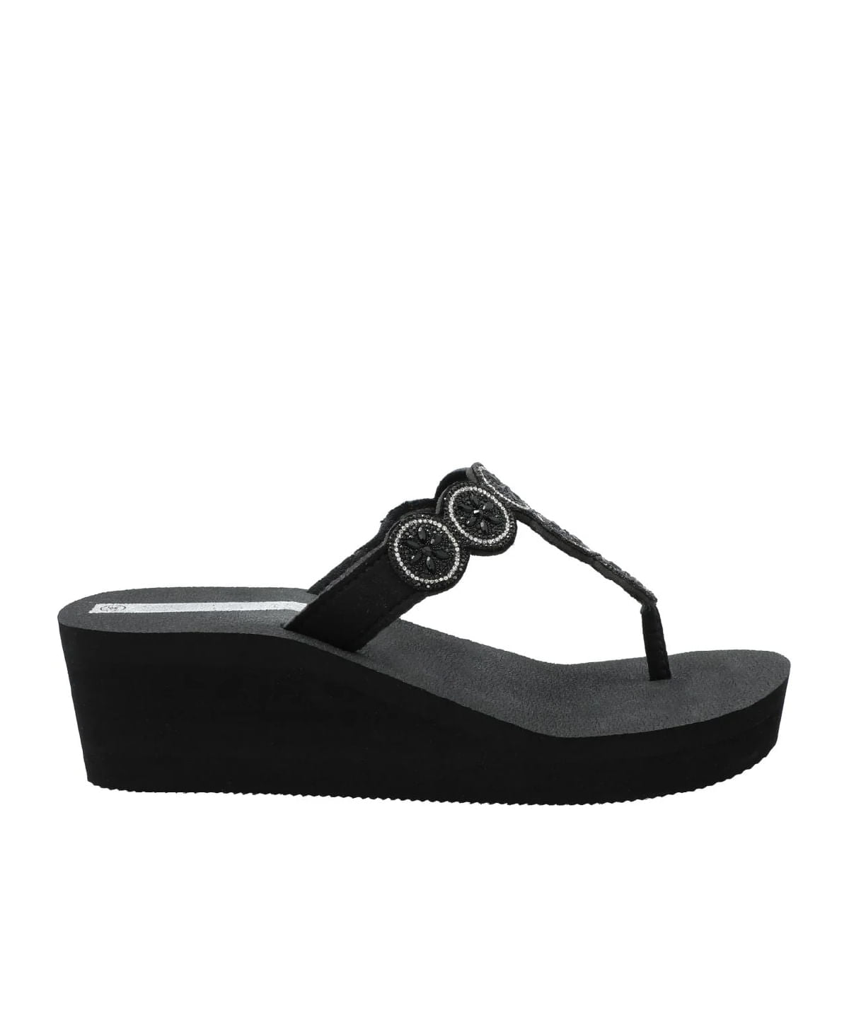 Sandalia Mila Negra para Mujer Hush Puppies 1