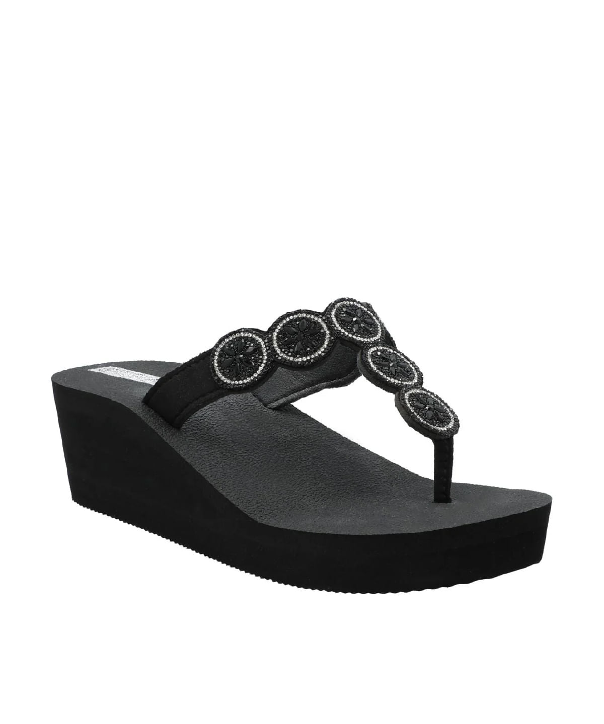 Sandalia Mila Negra para Mujer Hush Puppies 2