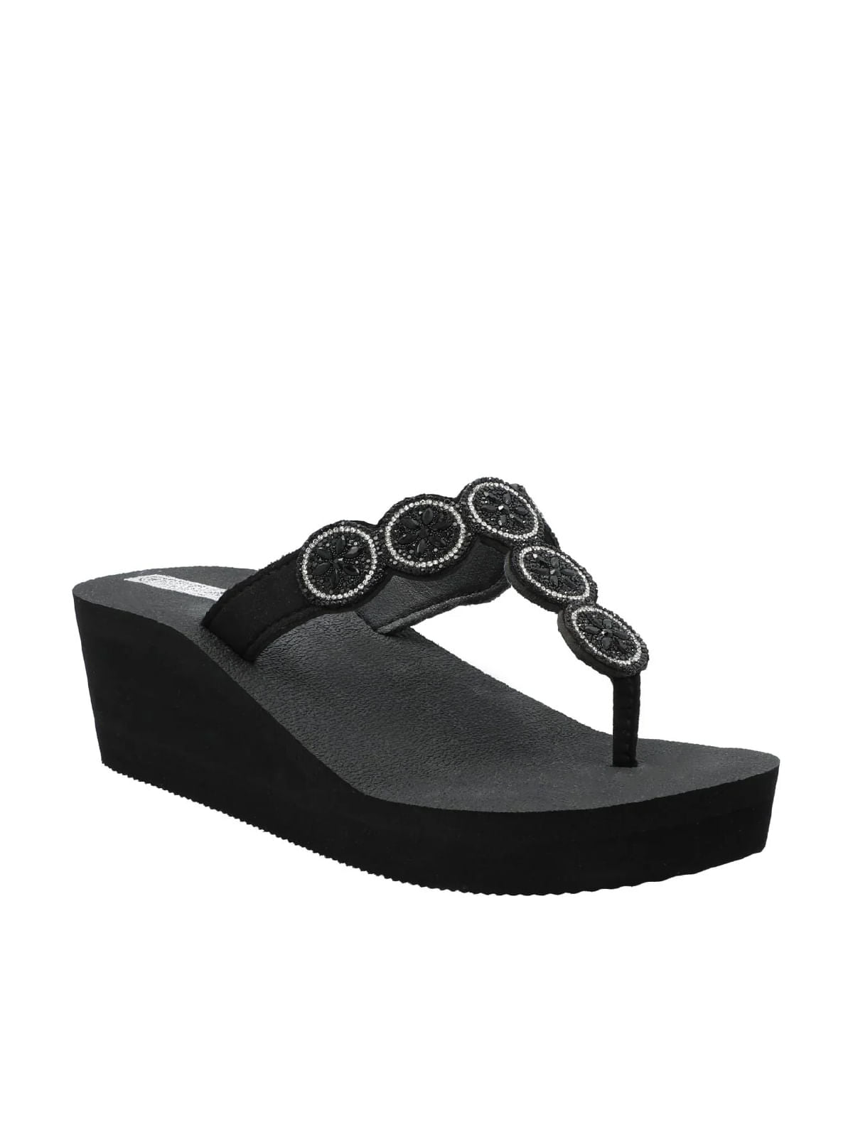 Sandalia Mila Negra para Mujer Hush Puppies 2
