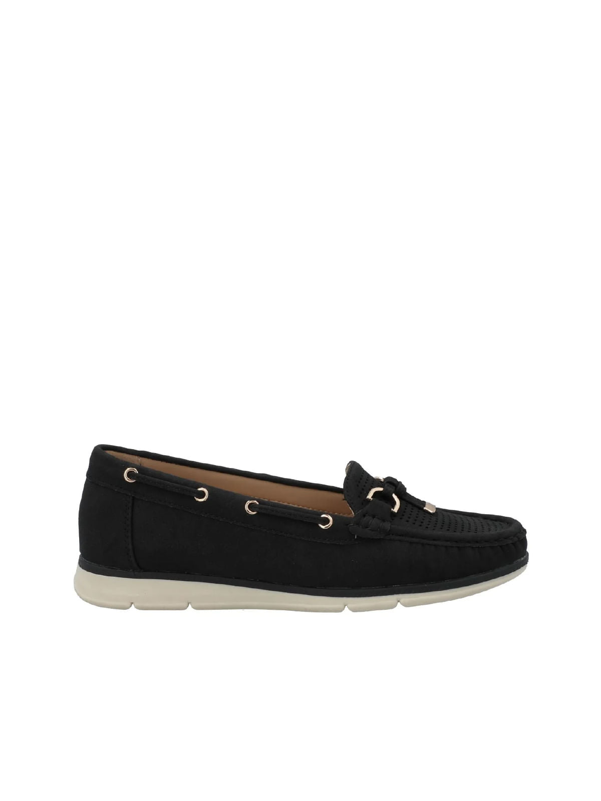 Mocasín Maranta Negro para Mujer Hush Puppies 1