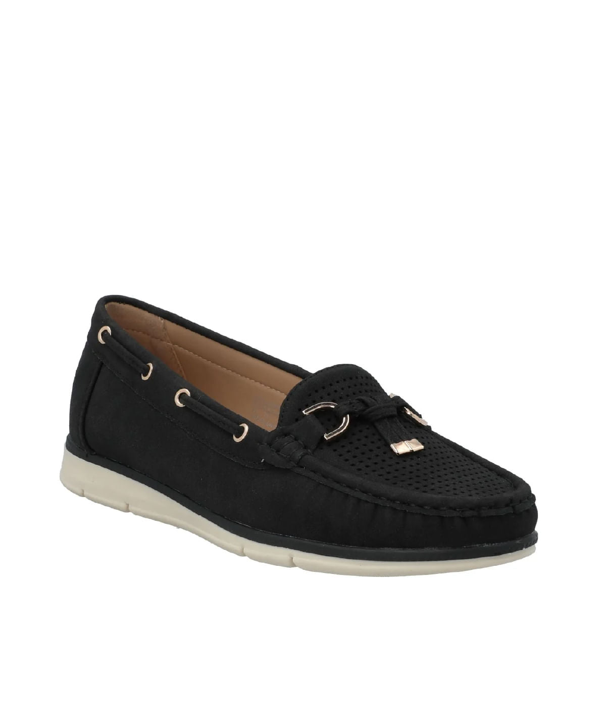 Mocasín Maranta Negro para Mujer Hush Puppies 2