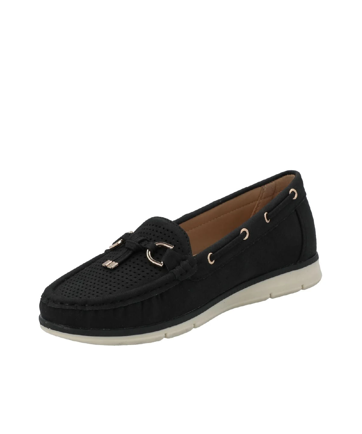 Mocasín Maranta Negro para Mujer Hush Puppies 5
