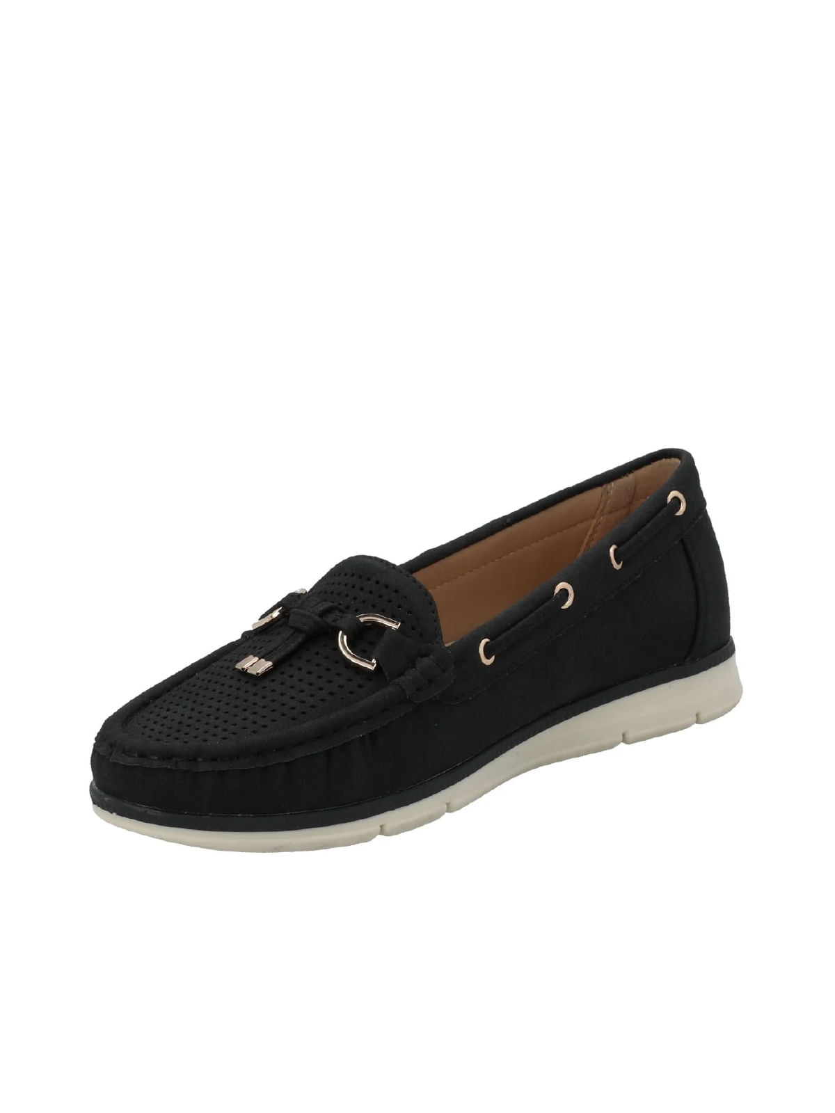 Mocasín Maranta Negro para Mujer Hush Puppies 5