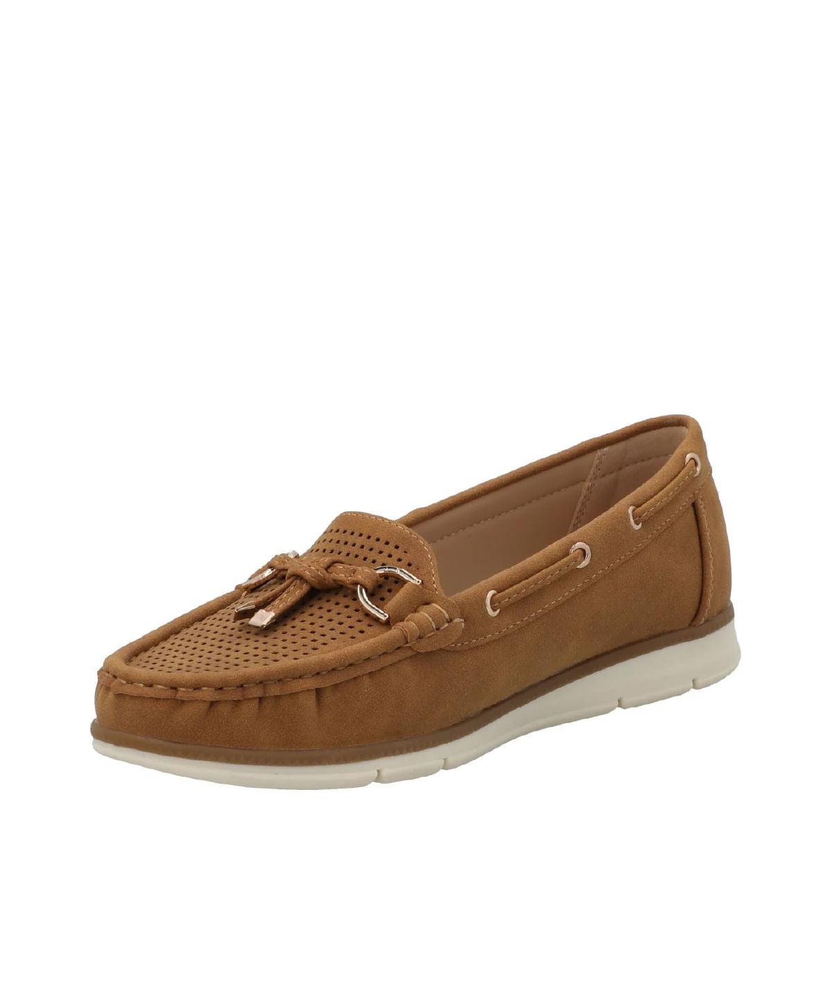 Mocasín Maranta Cognac para Mujer Hush Puppies 4