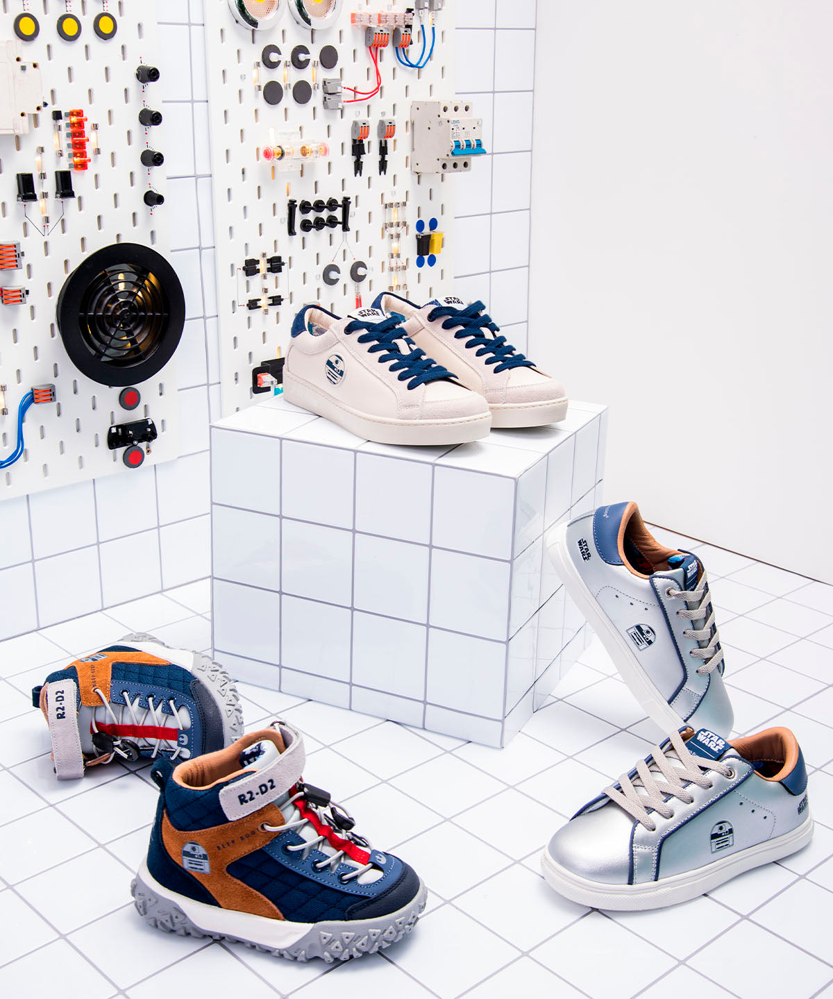 Tenis Rd-D2 Sneaker Para Nino 6