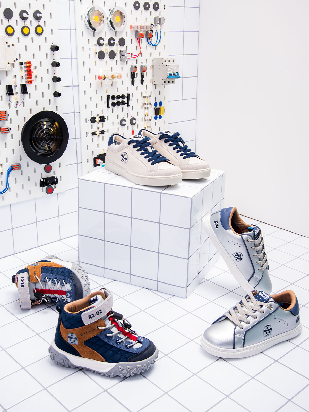 Tenis Rd-D2 Sneaker Para Nino 6